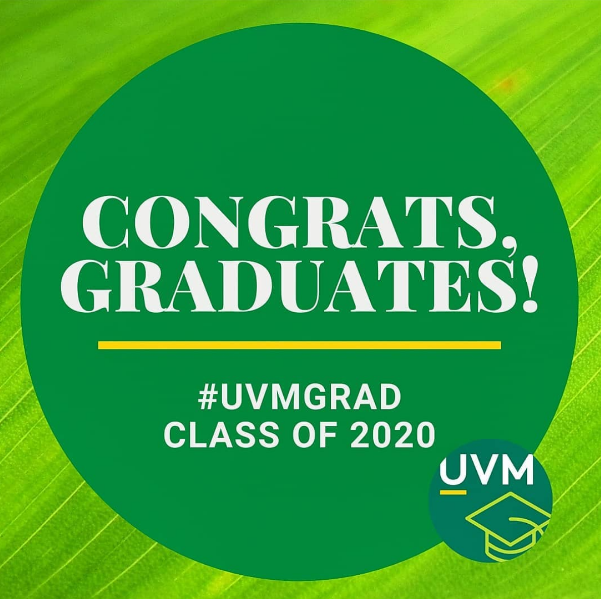 Congrats, graduates!
