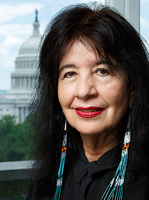 US poet laureate Joy Harjo
